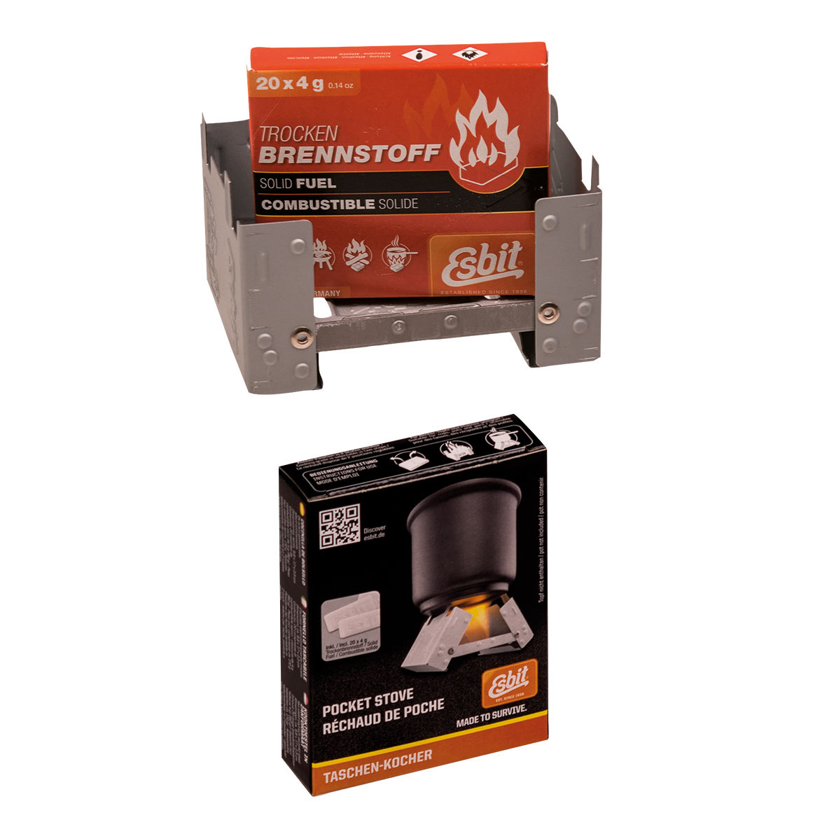 Esbit – Rasklopno kuhalo + kocke za potpalu