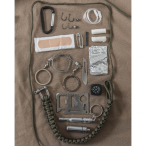 MIL-TEC – Set za preživljavanje Paracord uže Large