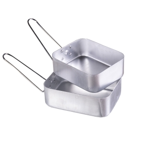 Komplet aluminijskog posuđa 2 kom