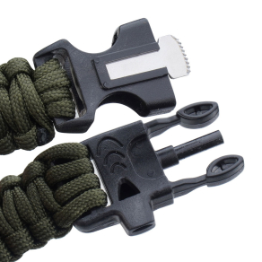 101 Inc – paracord zapestnica s kompasom