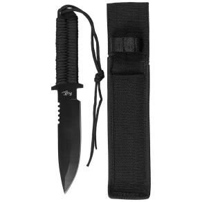 Fox Outdoor – fiksni taktični nož s paracord vrvjo