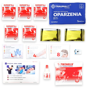 AedMax - komplet prve pomoči - opekline